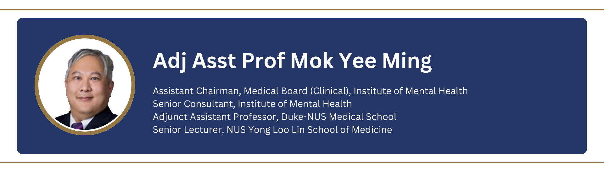 Dr Mok Yee Ming Profile Card